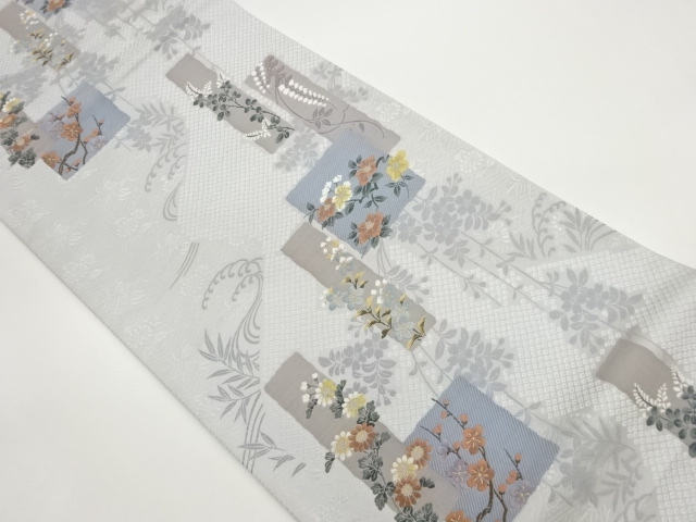 JAPANESE FUKURO OBI / WOVEN TANZAKU